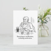 Aristotle's Guide to Moderation (Standing Front)