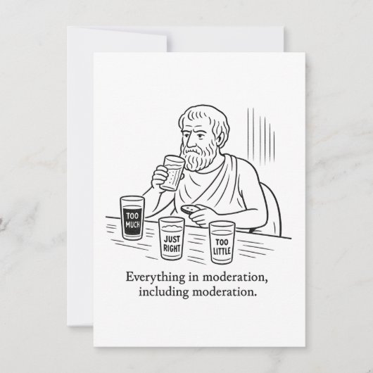 Aristotle's Guide to Moderation (Front)