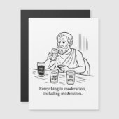 Aristotle's Guide to Moderation (Front/Back)