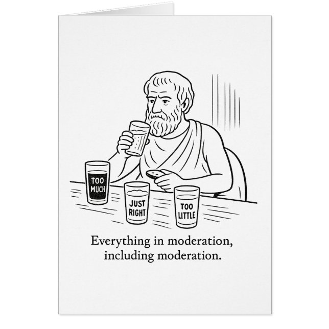 Aristotle's Guide to Moderation Cards (Front)