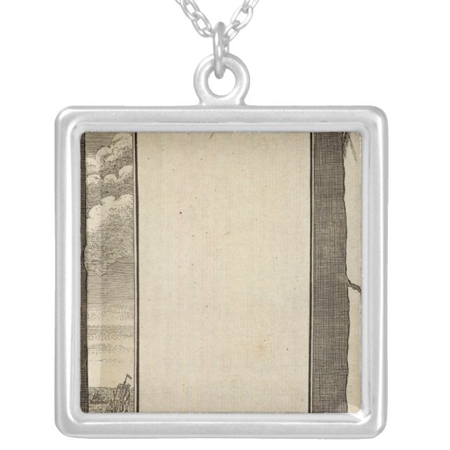 Aritfical Sphere Silver Plated Necklace (Front)
