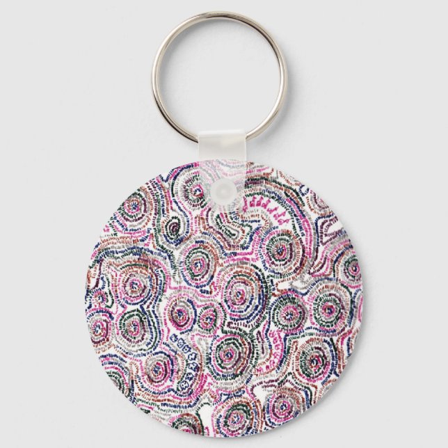 ARITHMETIC MANDALA KEY HOLDER KEYCHAIN (Front)