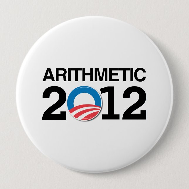 ARITHMETIC WITH OBAMA -.png Button (Front)