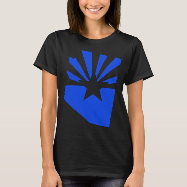 Arizona 48 State Flag Logo T-Shirt (Front)
