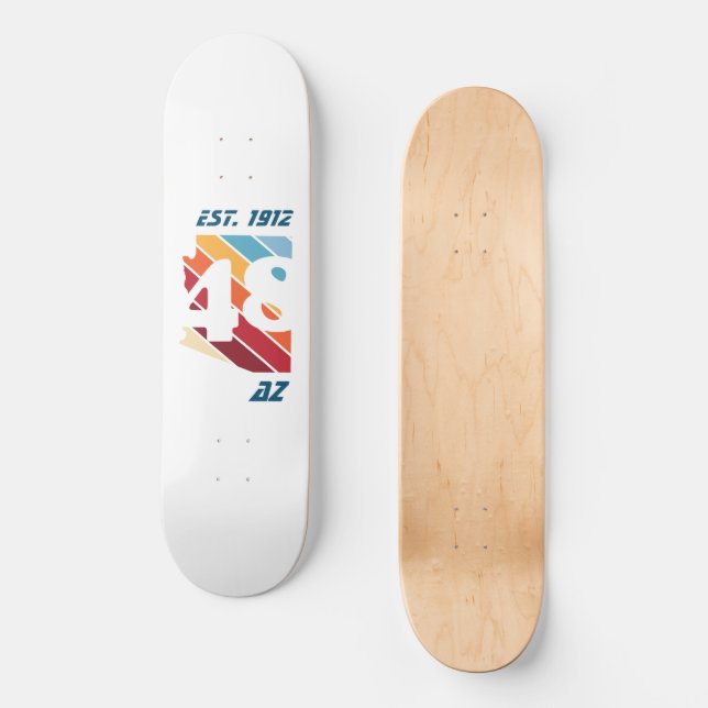 Arizona 48th State Skateboard (Front)