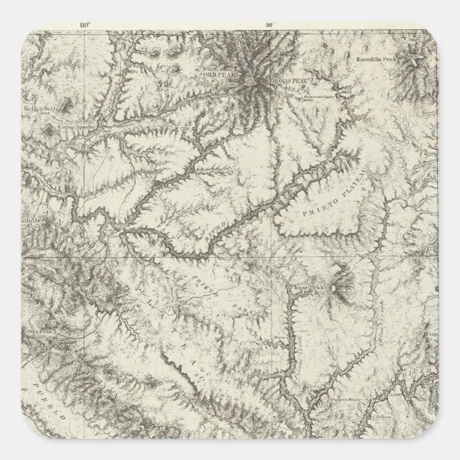 Arizona 4 square sticker (Front)