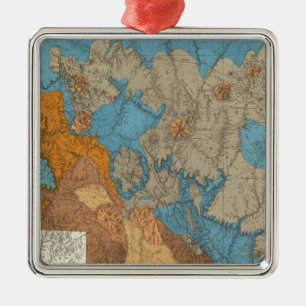 Arizona 5 metal ornament