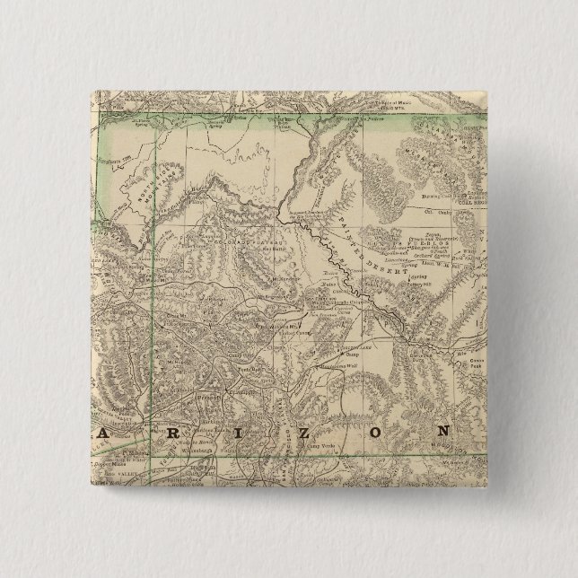 Arizona 7 pinback button (Front)