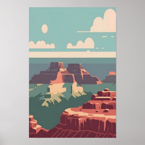 Arizona Adventure Grand Canyon Poster
