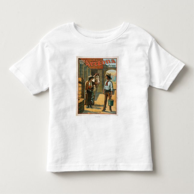Arizona "America's Greatest Play" Cachese Toddler T-shirt (Front)