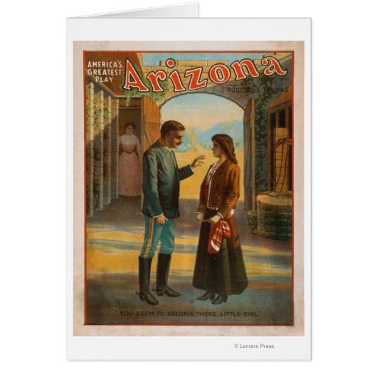 Arizona "America's Greatest Play" Poster #2 (Front)