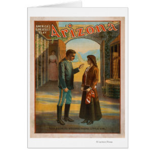 Arizona "America's Greatest Play" Poster #2 Cards