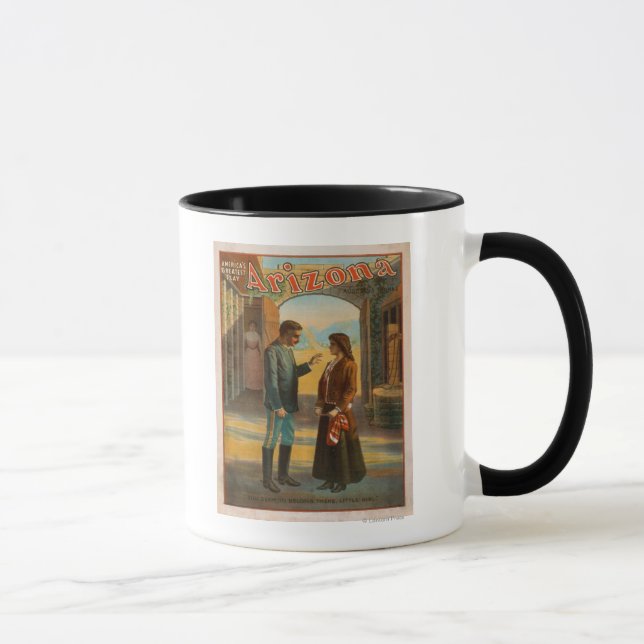 Arizona "America's Greatest Play" Poster #2 Mug (Right)
