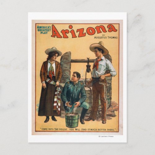 Arizona Americas Greatest Play Poster 3 Postcard