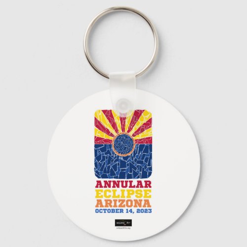 Arizona Annular Eclipse Keychain