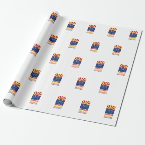 Arizona Annular Eclipse Wrapping Paper
