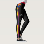Arizona & Arizona Flag, USA fashion, travel/sports Leggings<br><div class="desc">WOMEN's LEGGINGS: Arizona & Arizona Flag fashion (USA states) - love my country,  national patriots,  travel,  holiday /sports fans</div>