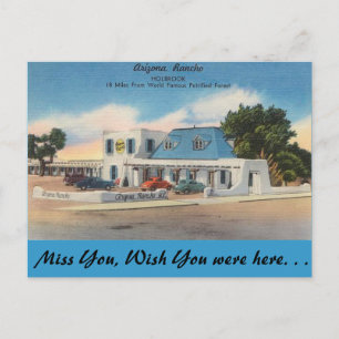 Arizona, Arizona Rancho Postcard