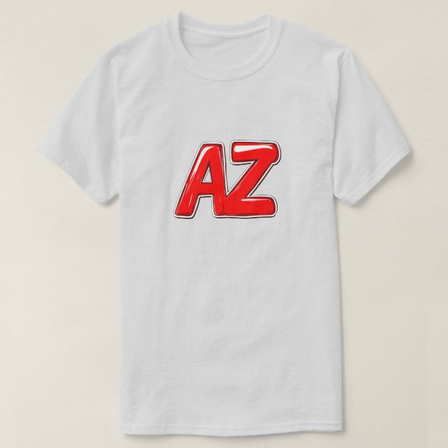 Arizona AZ T-Shirt (Design Front)