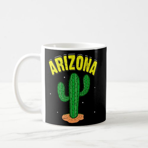 Arizona Az Vintage Desert  Men Women Cactus  1  Coffee Mug