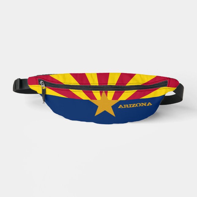Arizona bag, patriots, Arizona flag Fanny Pack (Front)