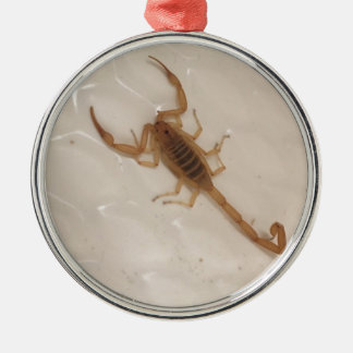 Arizona Bark Scorpion Metal Ornament