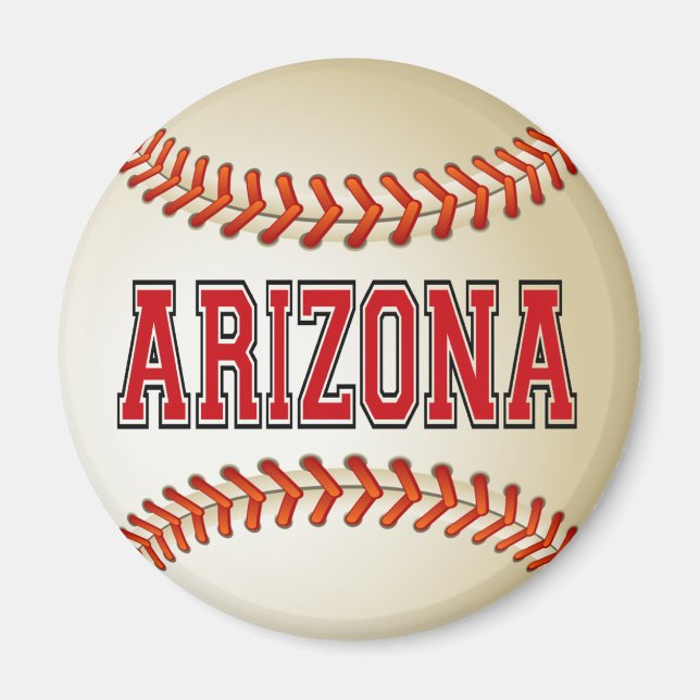 ARIZONA BASEBALL MAGNET (Front)