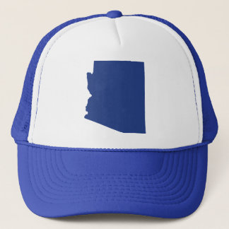 Arizona Blue Snap Back Mesh Trucker Hat