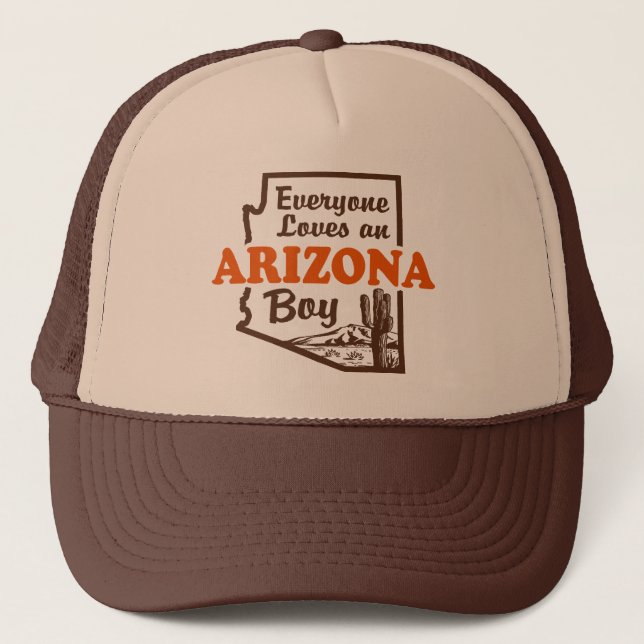 Arizona Boy Trucker Hat (Front)