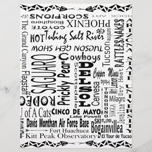 Arizona Buzz Words (Front)