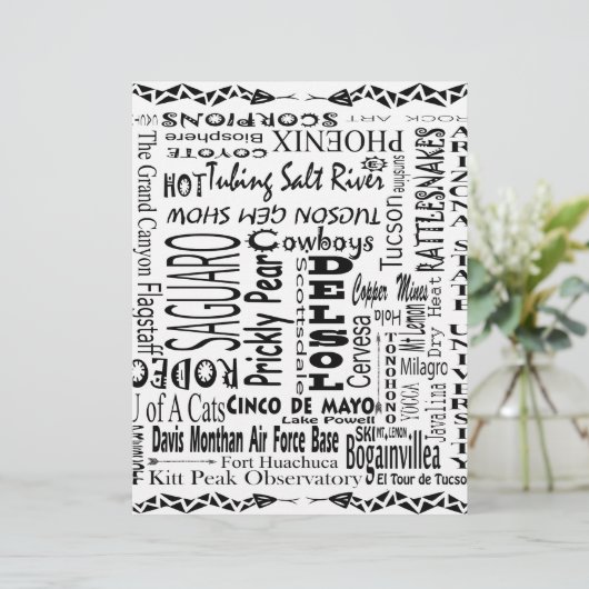 Arizona Buzz Words (Standing Front)