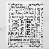 Arizona Buzz Words (Front/Back)