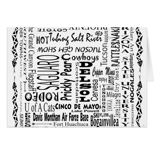 Arizona Buzz Words (Front Horizontal)