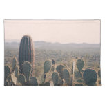 Arizona Cacti  | Desert Boho Landscape Photo Placemat at Zazzle