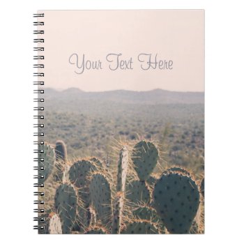 Arizona Cacti  | Spiral Notebook by GaeaPhoto at Zazzle