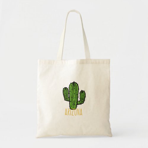 Arizona Cactus _ AZ Souvenir Tote Bag