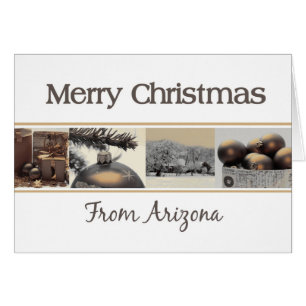Arizona  Christmas Card, state specific