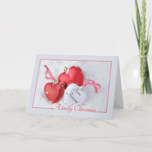 Arizona Christmas Card with ornaments