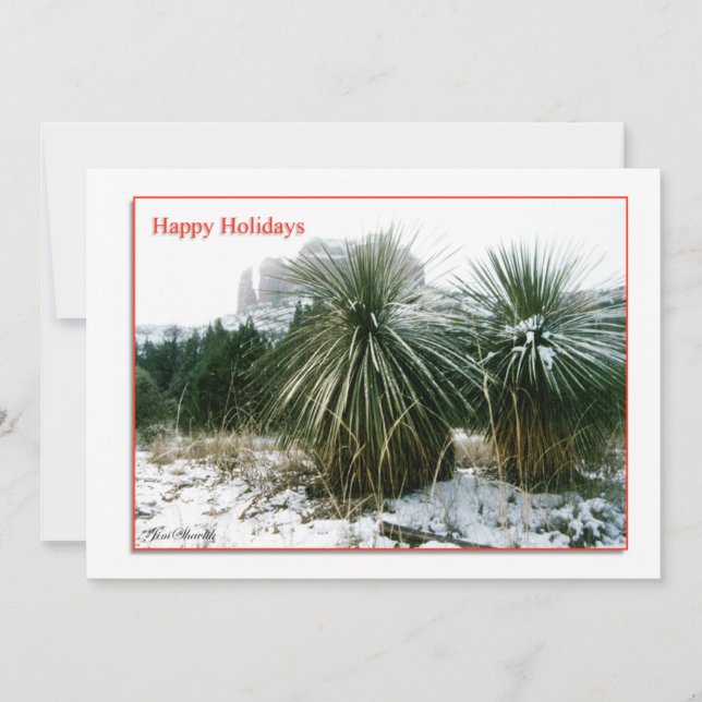 Arizona Christmas Holiday Card (Front)