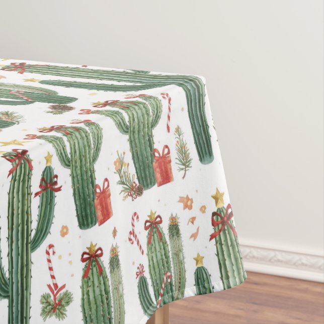 Arizona Christmas themed Tablecloth (In Situ)