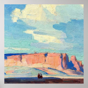 Arizona Clouds by Edgar Payne Poster