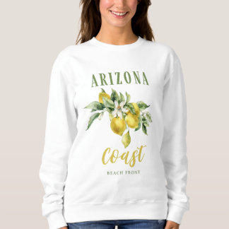 Arizona Coast Beach Front – Desert Lemon Art Sweatshirt