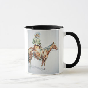 Arizona Cowboy, 1901 (crayon on paper) Mug