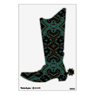 Arizona Cowboy Boot Decal-Design 2 Wall Decal