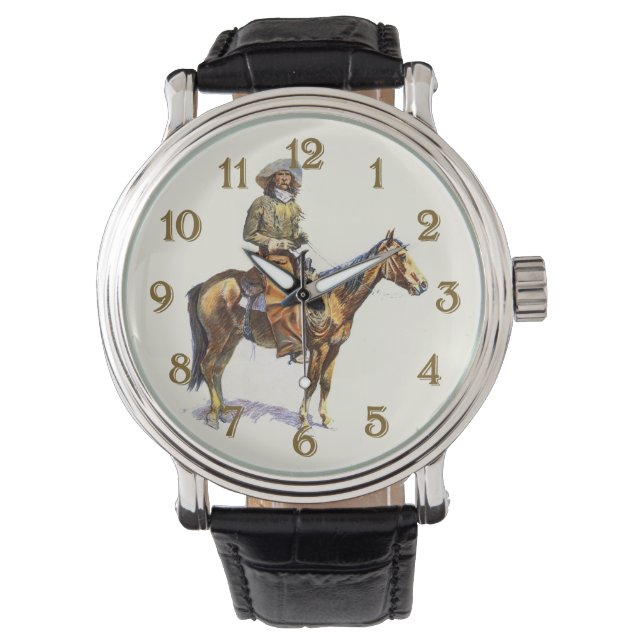 Arizona Cowboy Remington Watch (Front)