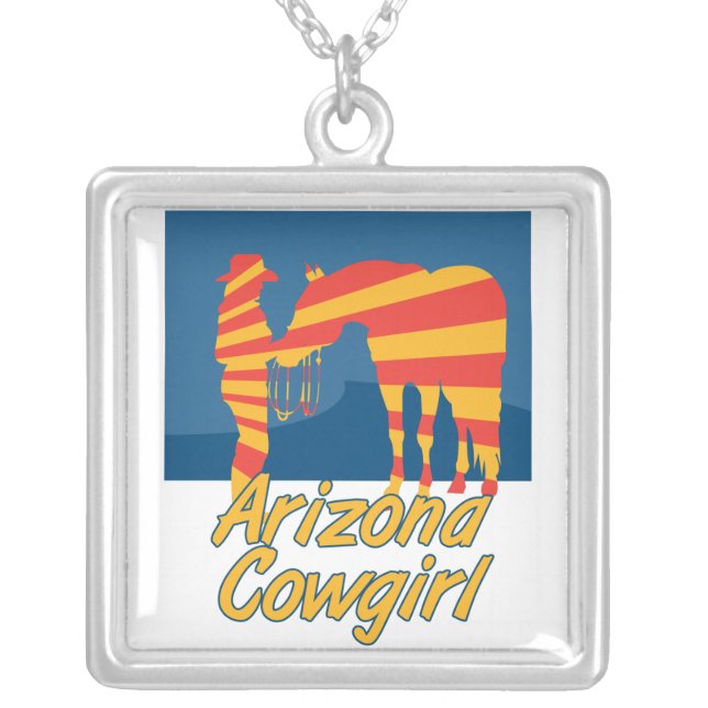 Arizona Cowgirl Necklace (Front)