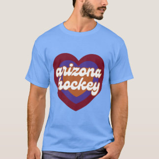 Arizona Coyotes Inspired Hockey Heart T-Shirt