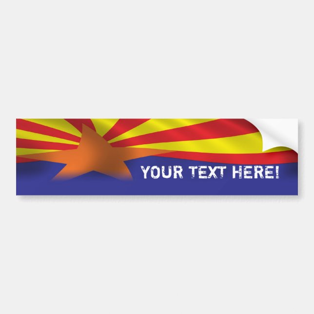 Arizona - Custom Bumper Sticker (Front)