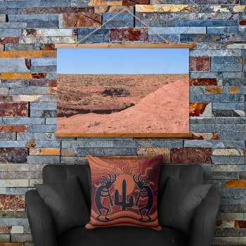 Arizona Desert Blue Sky Hanging Tapestry by machomedesigns at Zazzle