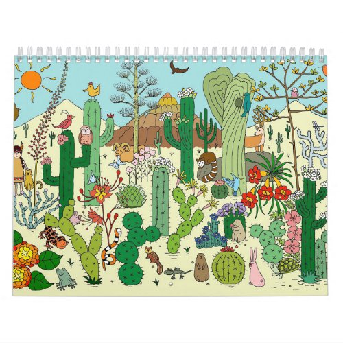 Arizona Desert Calendar